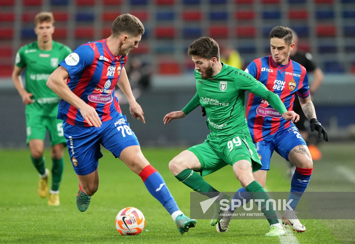 Russia Soccer Premier-League CSKA - Rubin