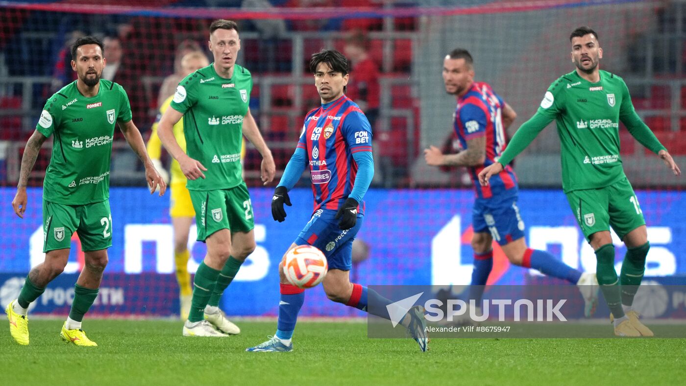 Russia Soccer Premier-League CSKA - Rubin