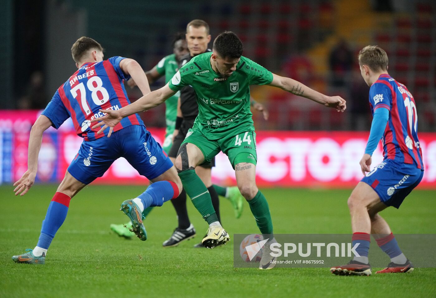 Russia Soccer Premier-League CSKA - Rubin