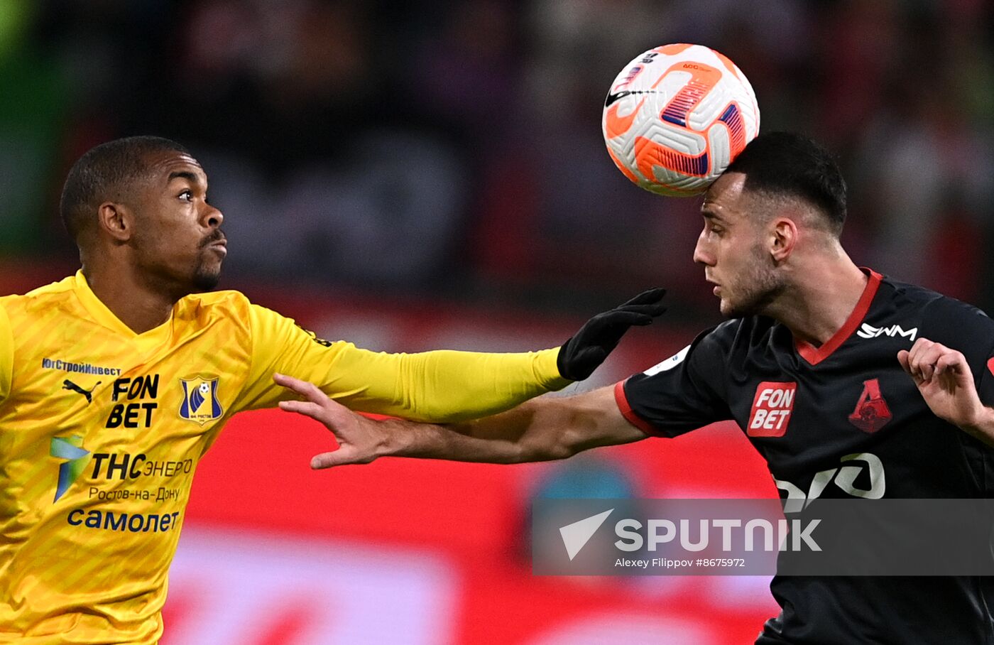 Russia Soccer Premier-League Lokomotiv - Rostov