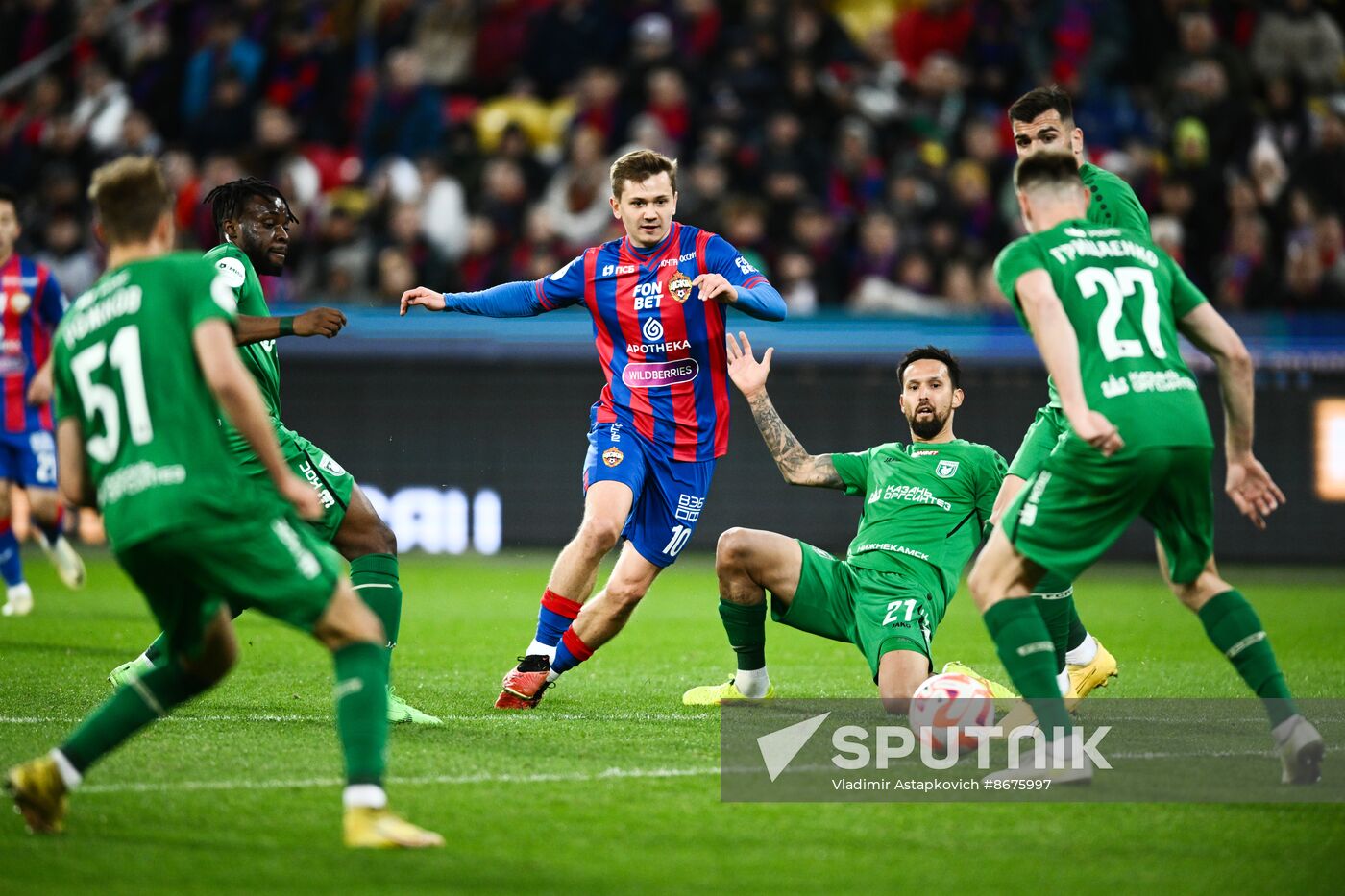 Russia Soccer Premier-League CSKA - Rubin