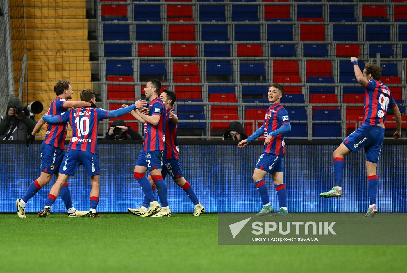 Russia Soccer Premier-League CSKA - Rubin