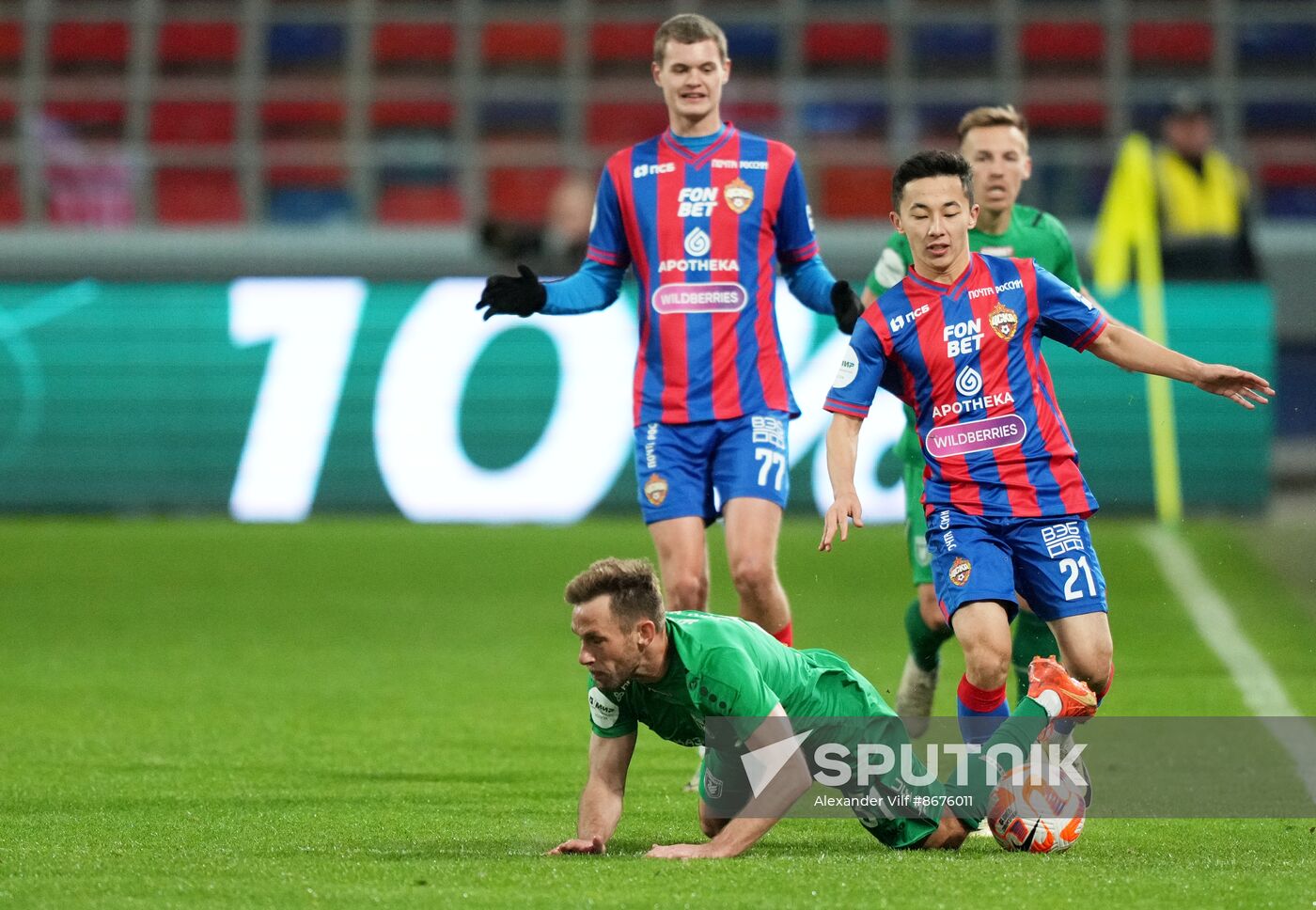 Russia Soccer Premier-League CSKA - Rubin