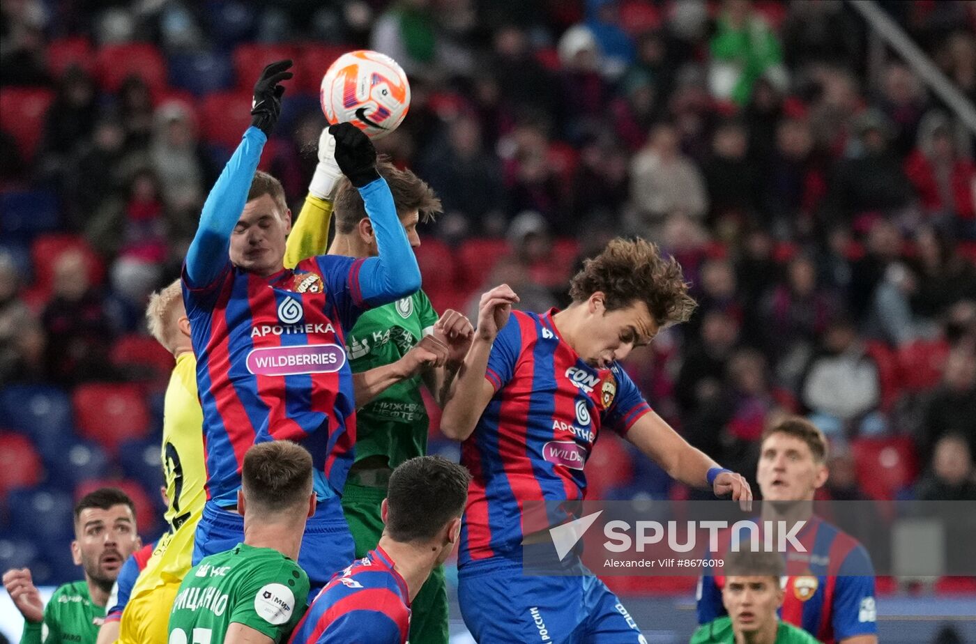 Russia Soccer Premier-League CSKA - Rubin