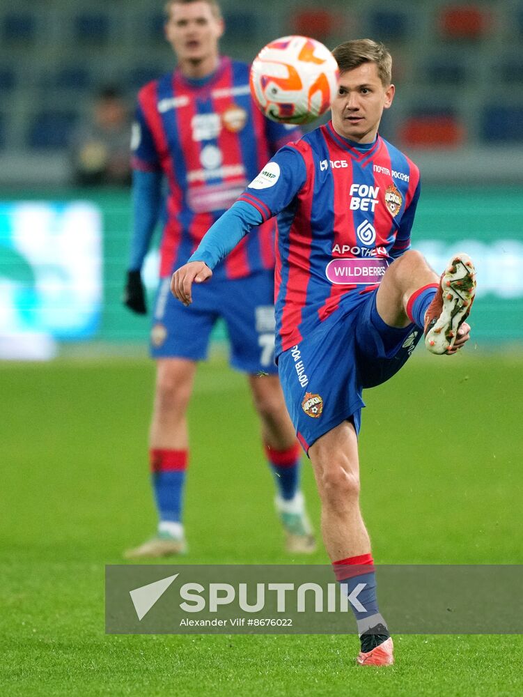 Russia Soccer Premier-League CSKA - Rubin