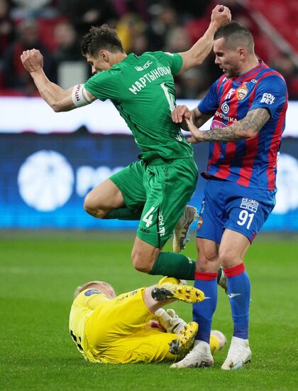 Russia Soccer Premier-League CSKA - Rubin