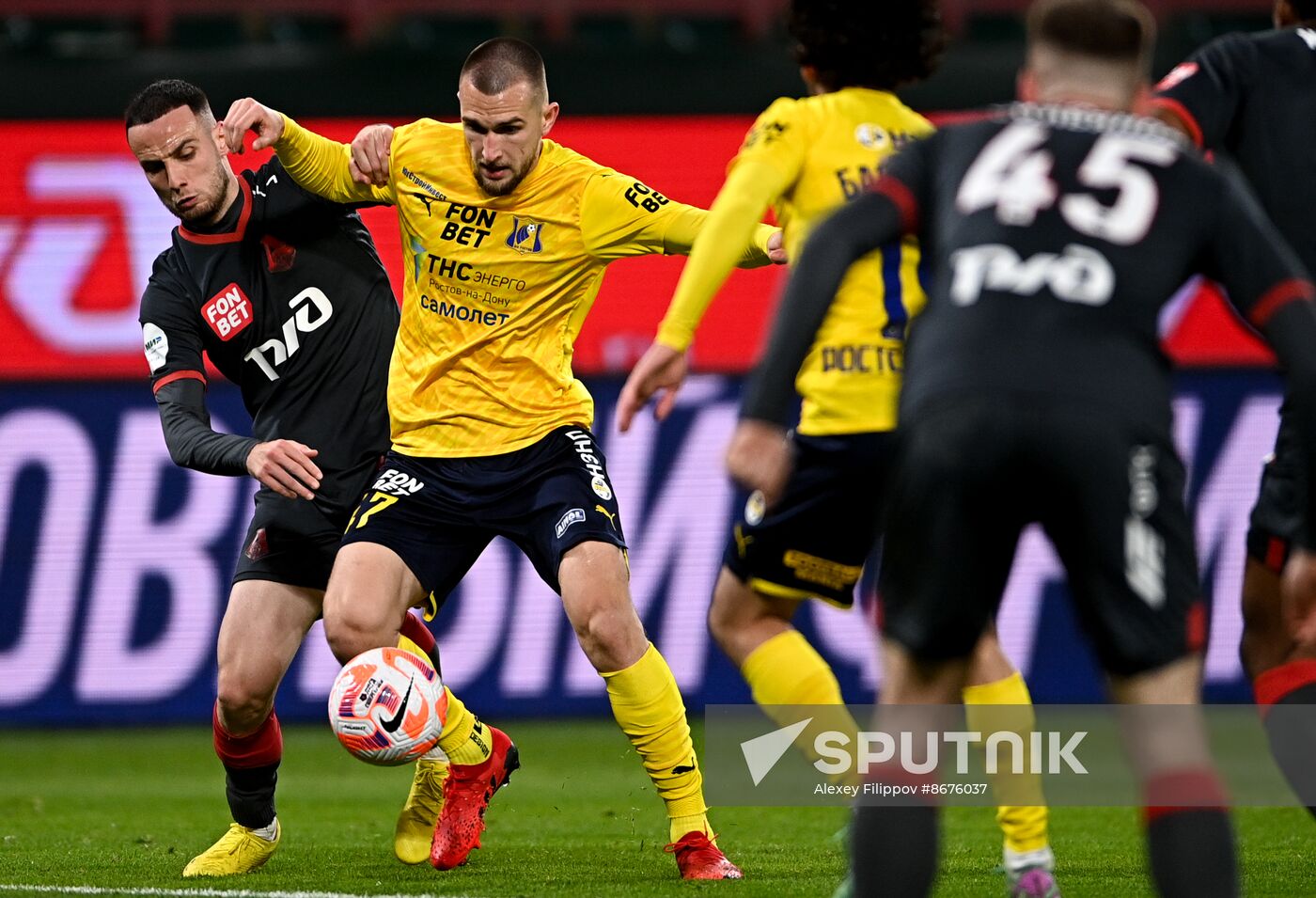 Russia Soccer Premier-League Lokomotiv - Rostov