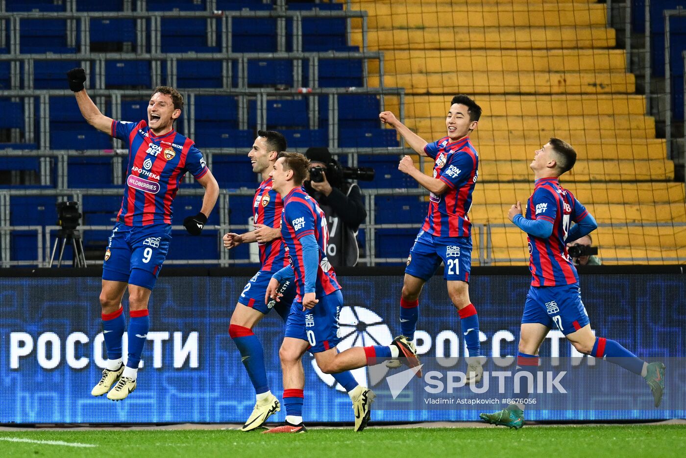 Russia Soccer Premier-League CSKA - Rubin