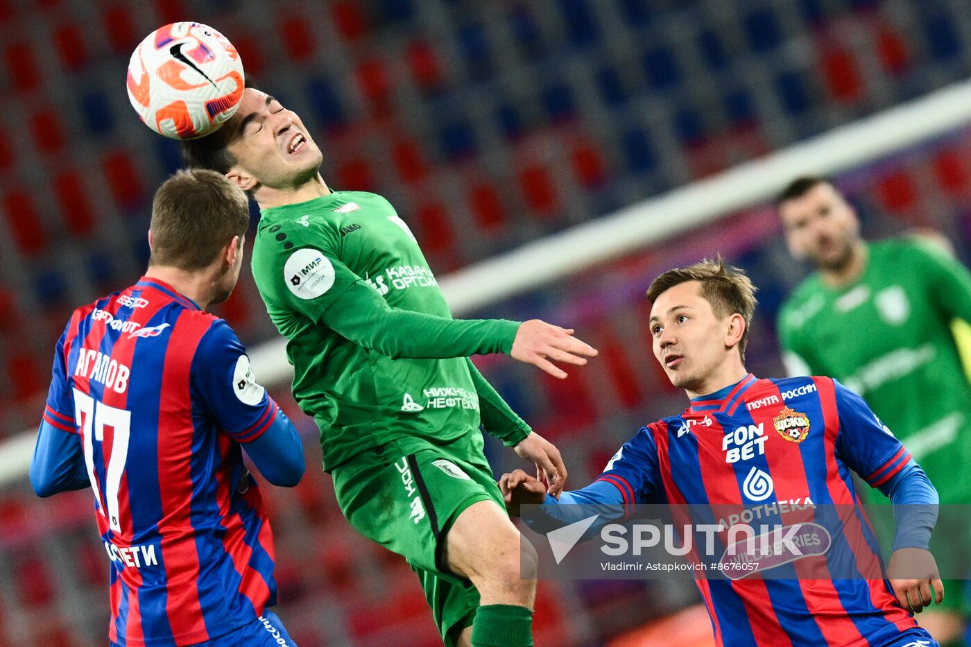 Russia Soccer Premier-League CSKA - Rubin