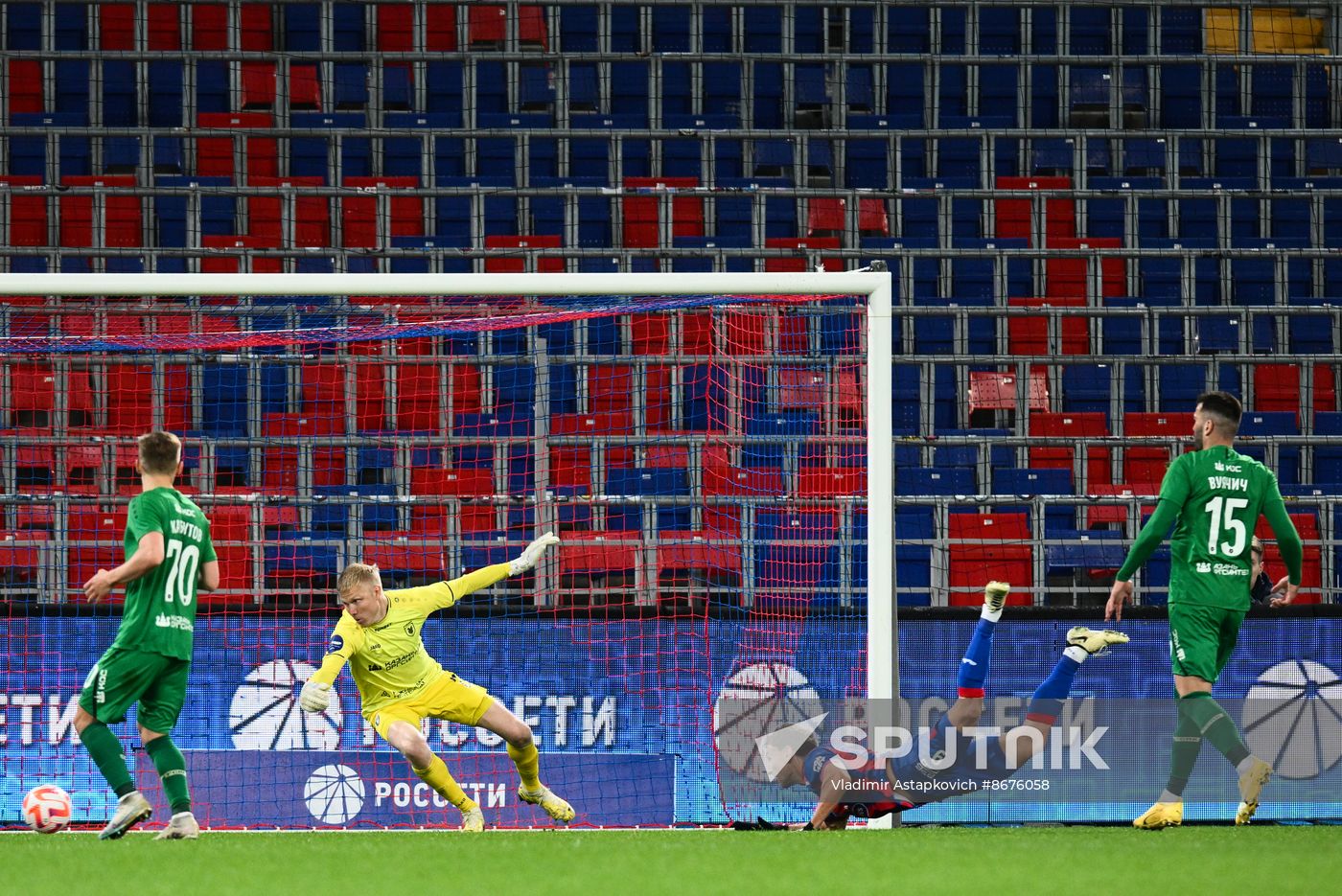 Russia Soccer Premier-League CSKA - Rubin
