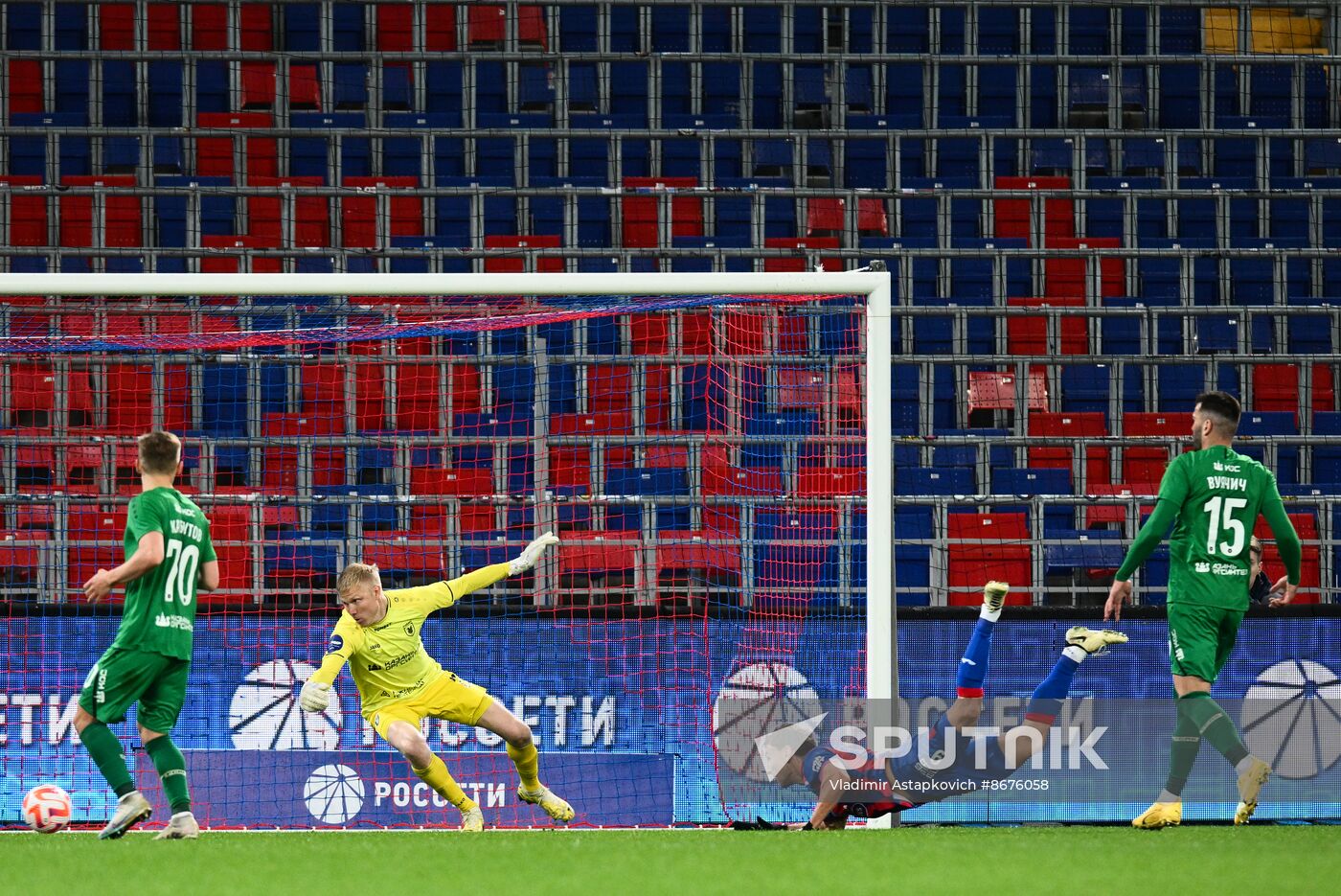 Russia Soccer Premier-League CSKA - Rubin