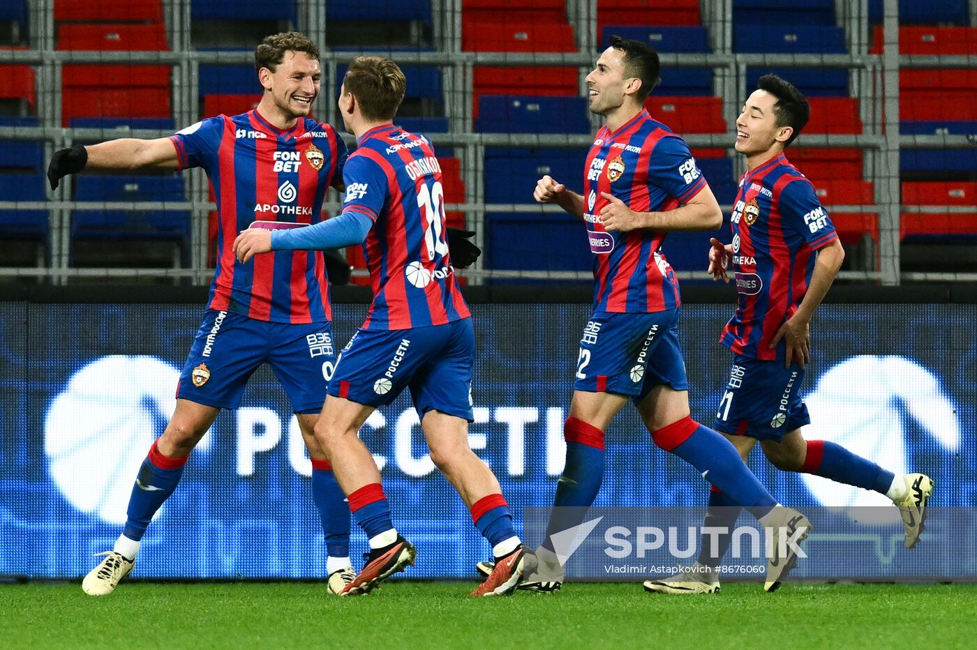 Russia Soccer Premier-League CSKA - Rubin