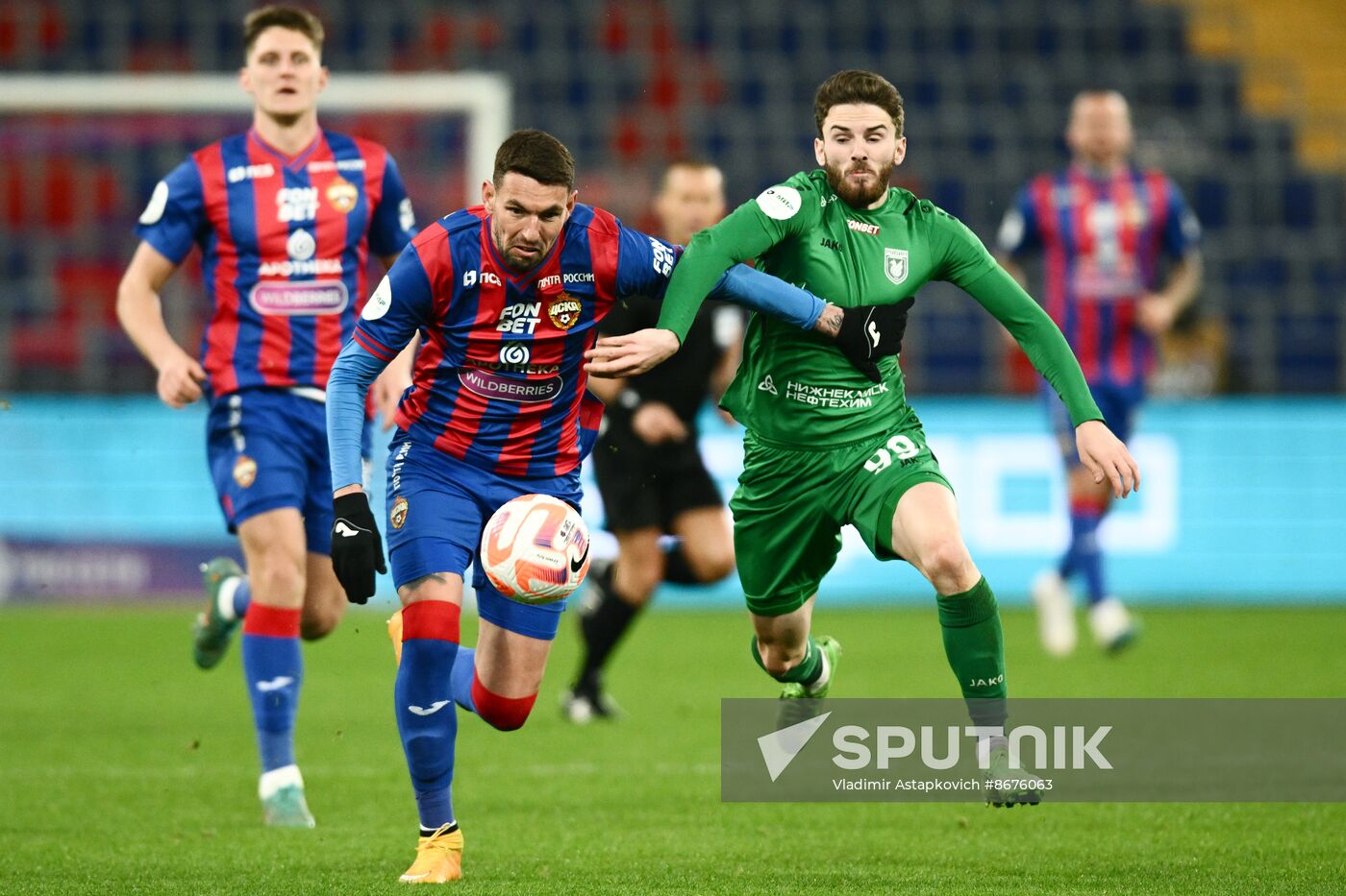 Russia Soccer Premier-League CSKA - Rubin