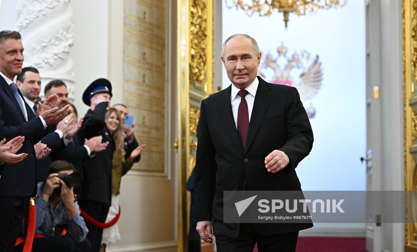 Russia Putin Inauguration
