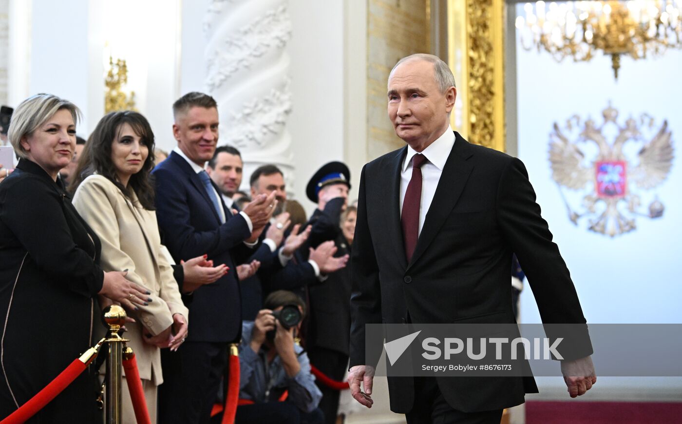 Russia Putin Inauguration