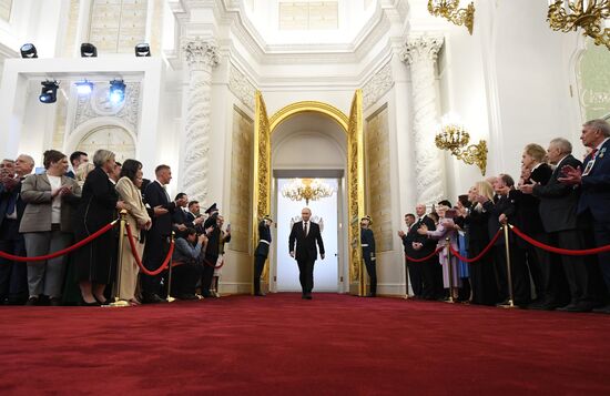 Russia Putin Inauguration