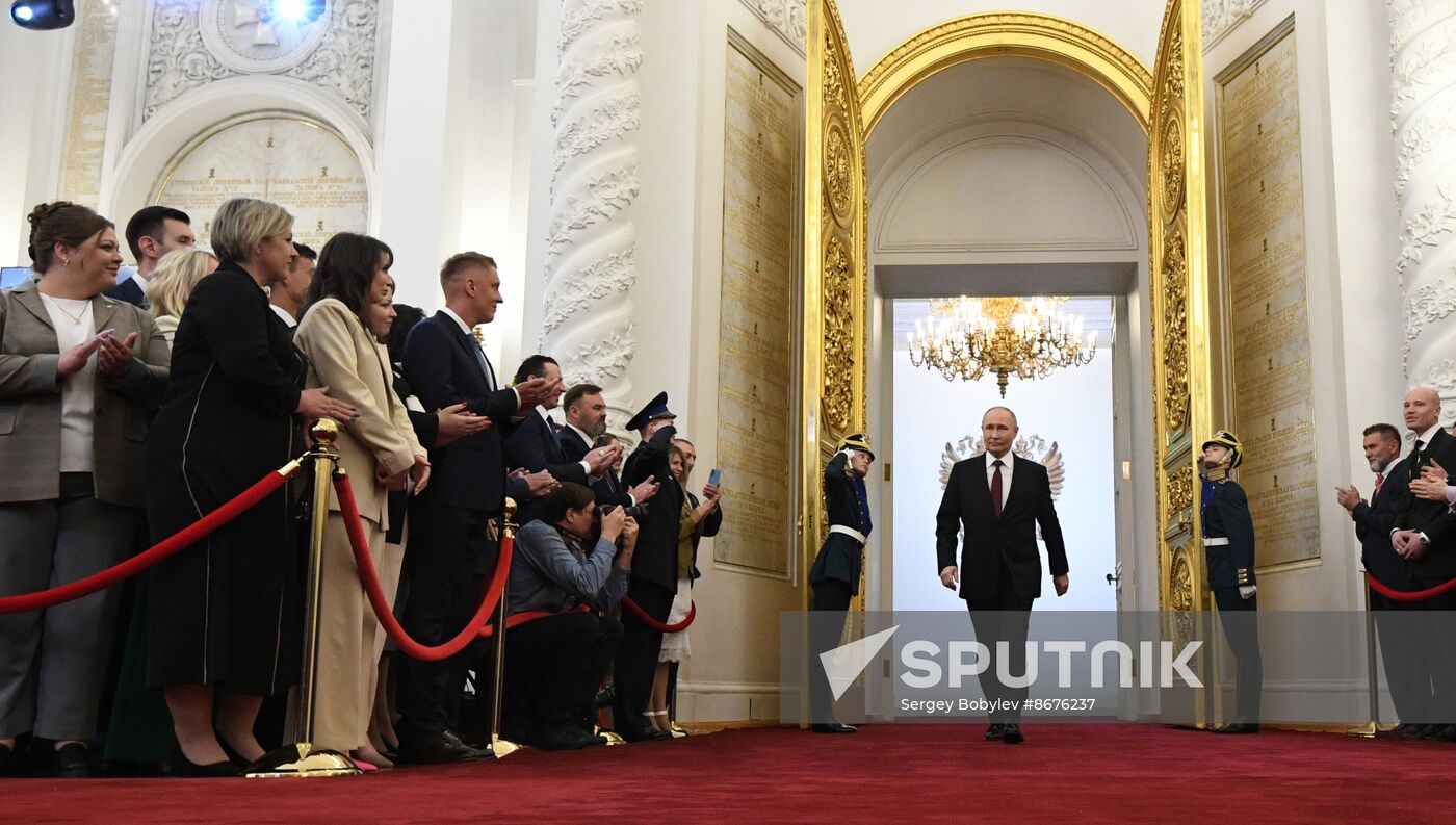 Russia Putin Inauguration