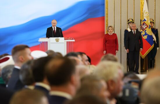 Russia Putin Inauguration