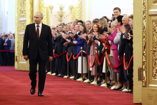 Russia Putin Inauguration