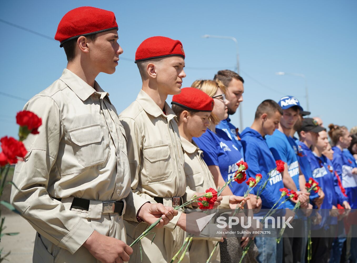 Russia DPR WWII Victory Anniversary