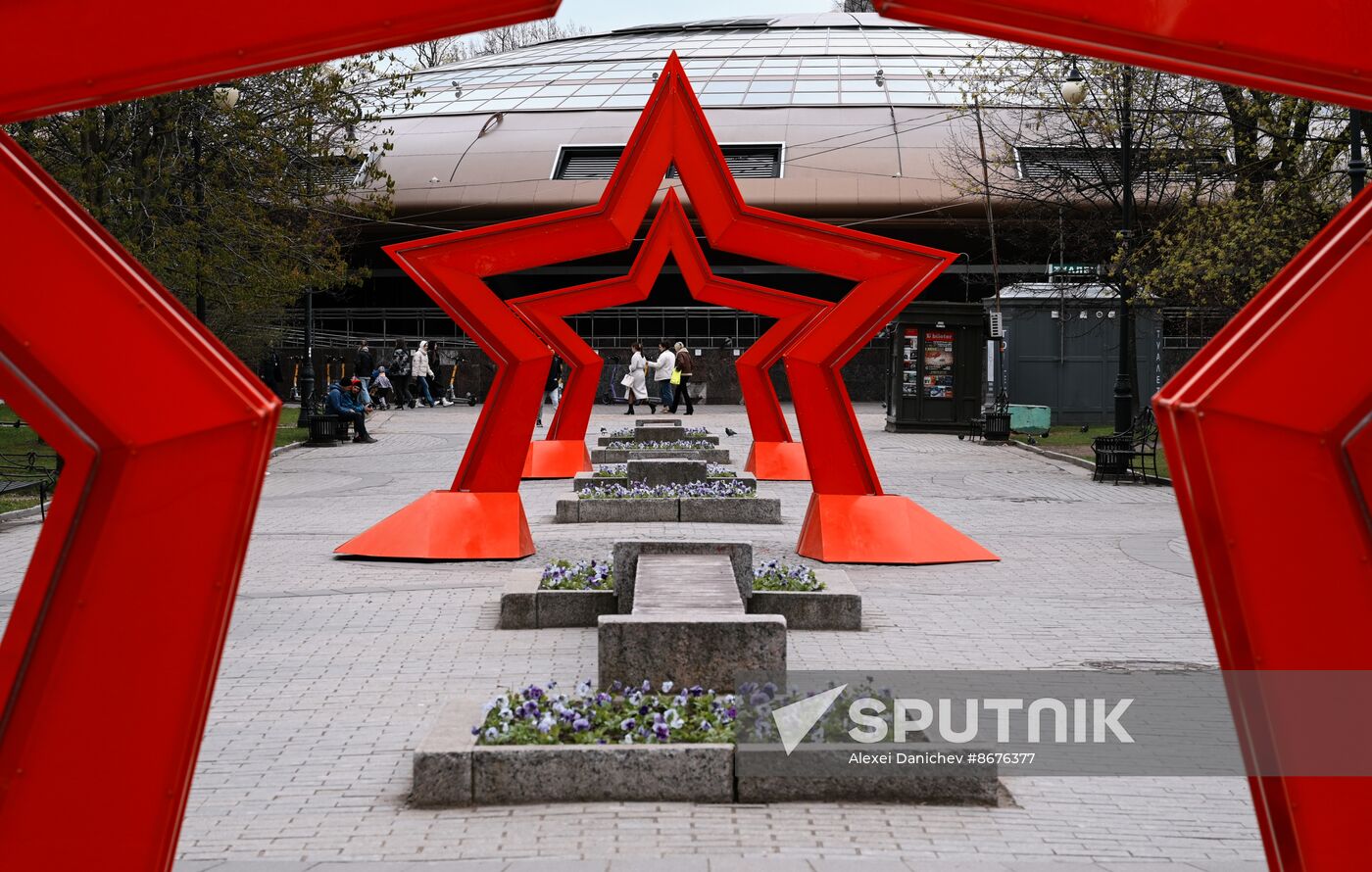 Russia WWII Victory Day Preparations