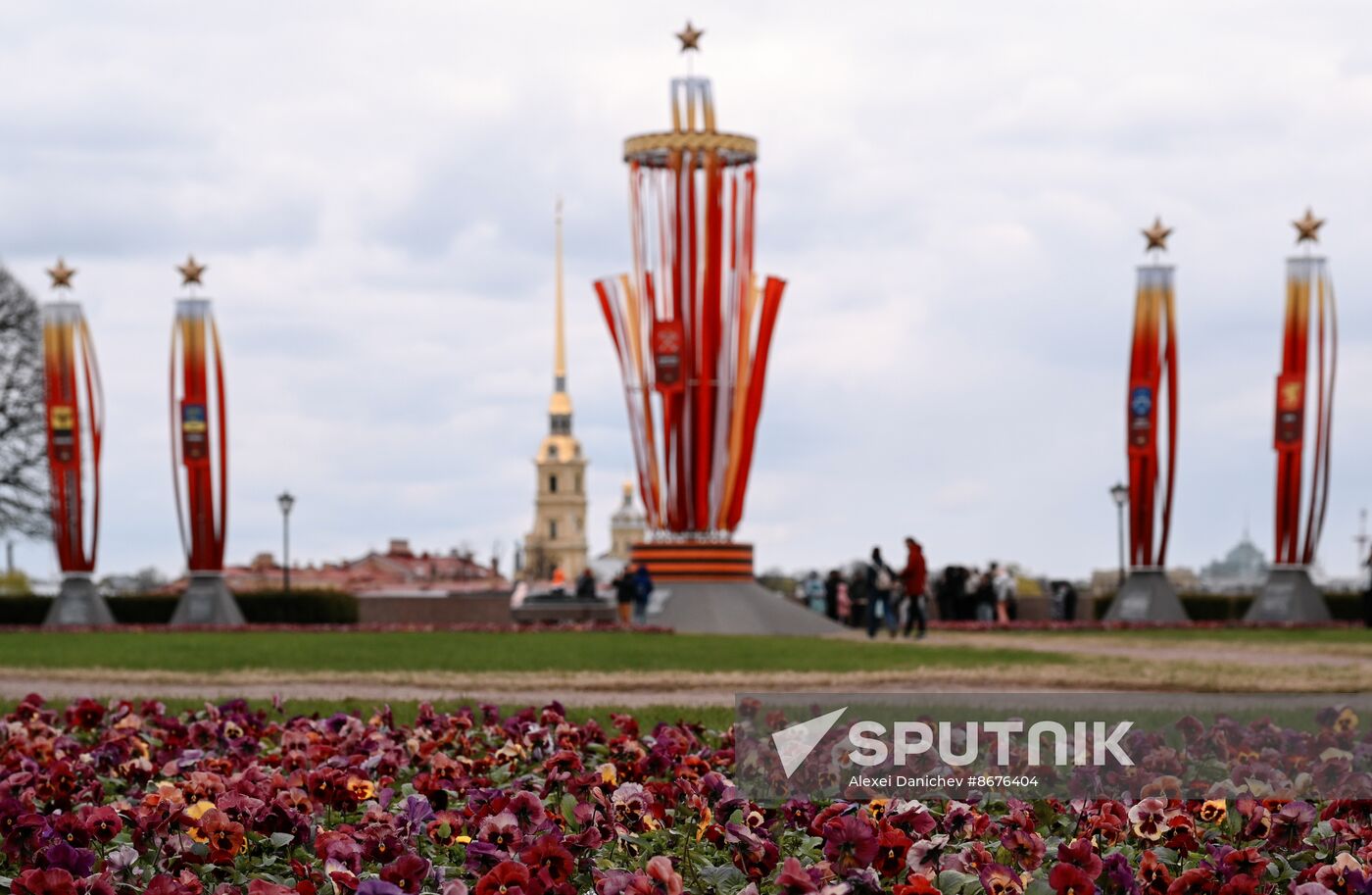 Russia WWII Victory Day Preparations