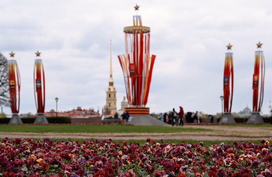 Russia WWII Victory Day Preparations