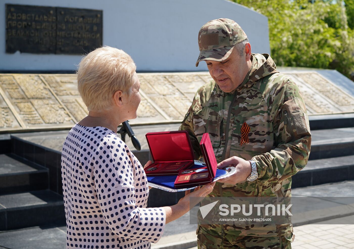 Russia DPR WWII Victory Anniversary