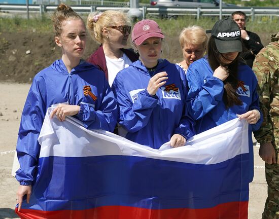 Russia DPR WWII Victory Anniversary