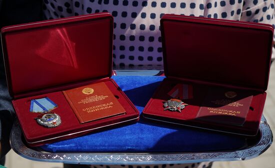 Russia DPR WWII Victory Anniversary