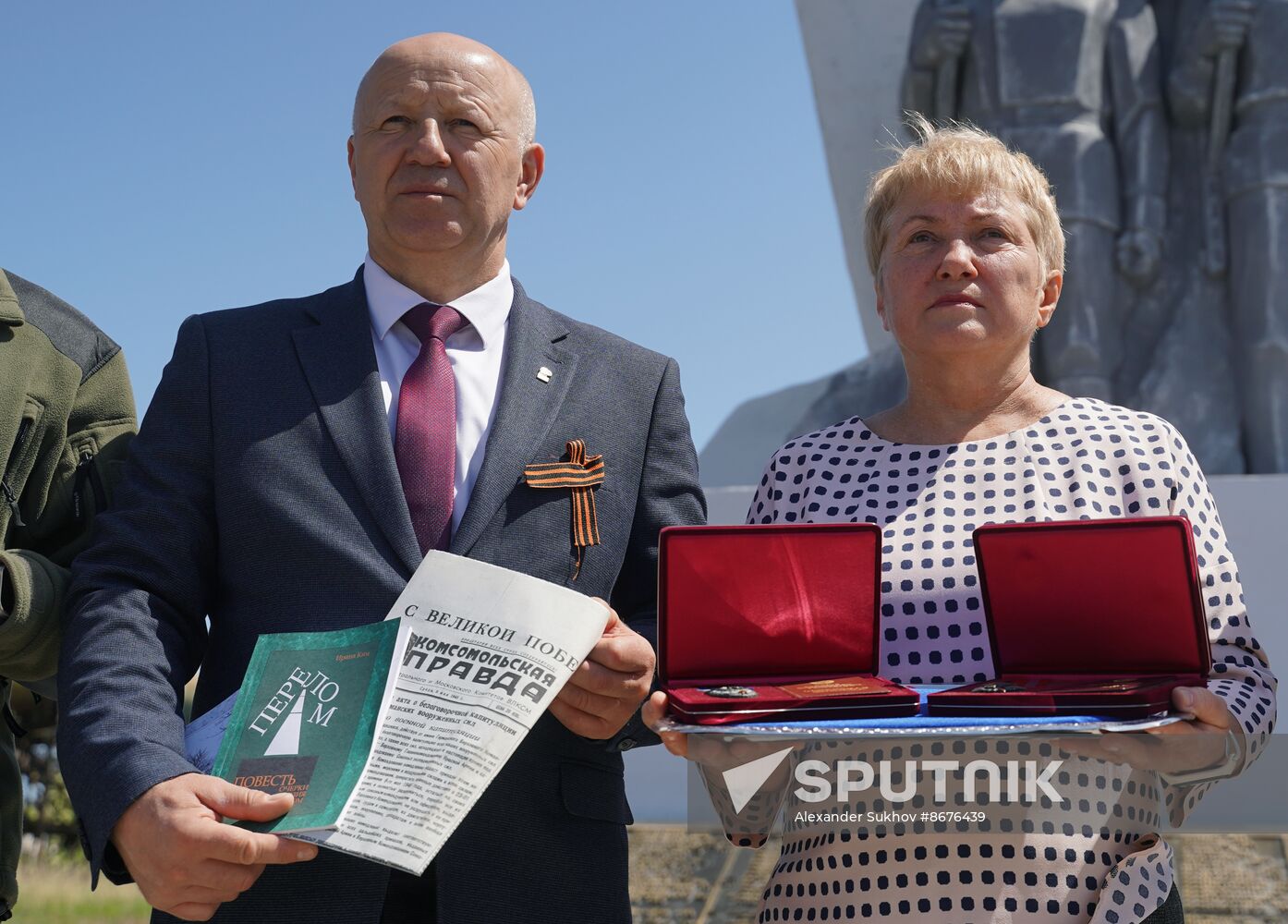 Russia DPR WWII Victory Anniversary