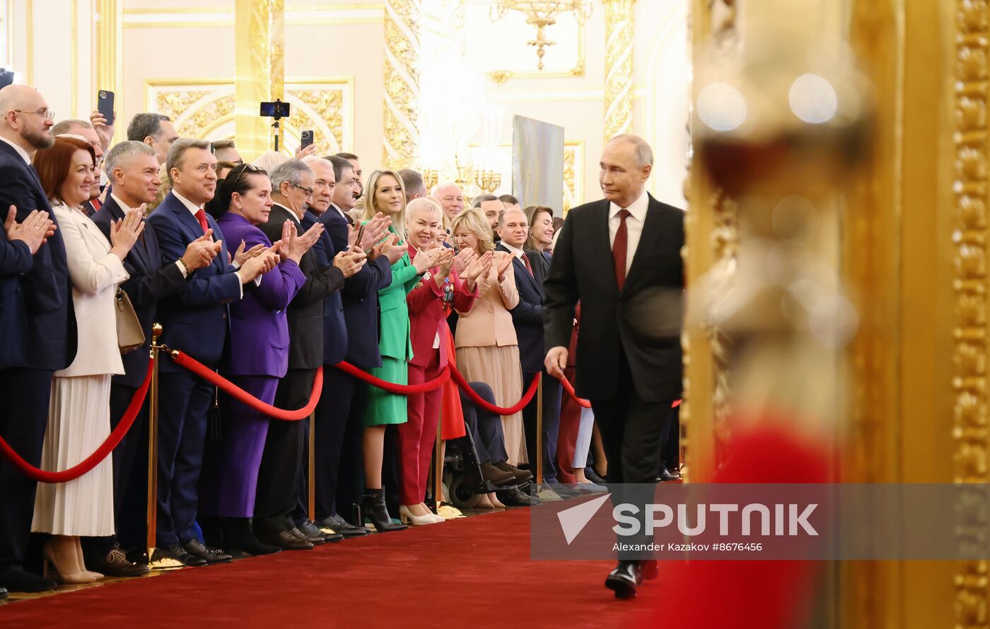 Russia Putin Inauguration