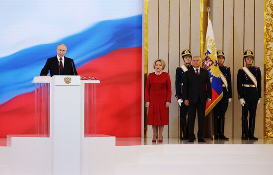 Russia Putin Inauguration