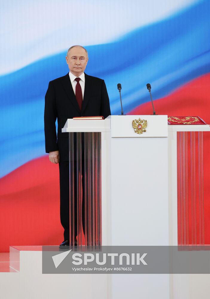 Russia Putin Inauguration