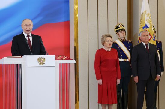 Russia Putin Inauguration