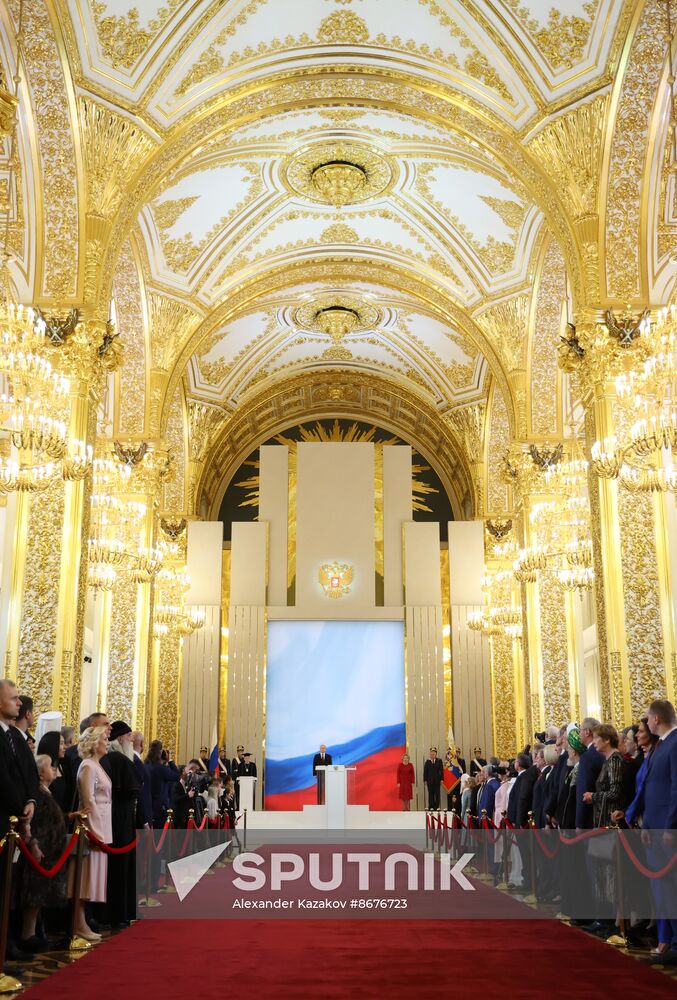 Russia Putin Inauguration