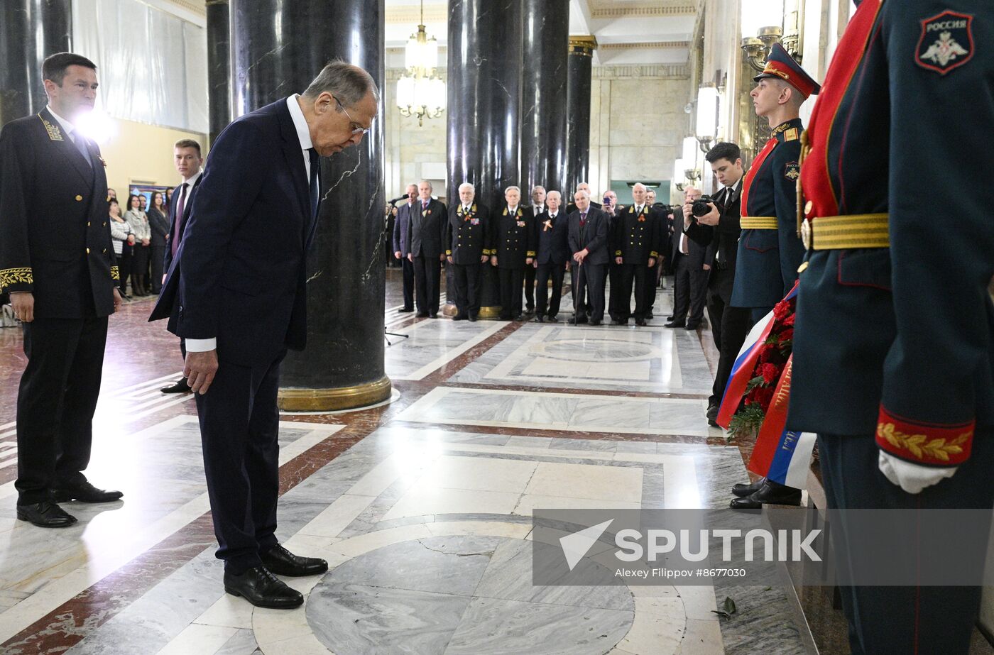 Russia WWII Victory Day Anniversary Foreign Minister