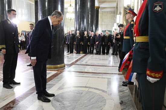 Russia WWII Victory Day Anniversary Foreign Minister