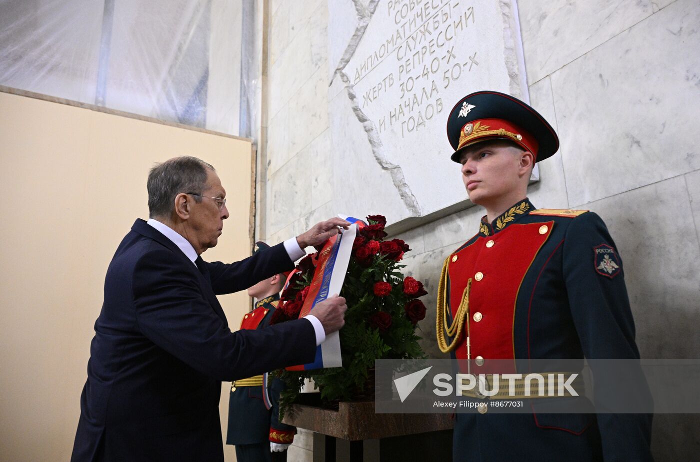 Russia WWII Victory Day Anniversary Foreign Minister