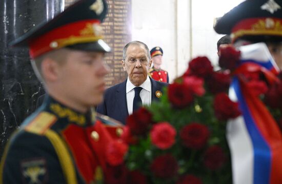 Russia WWII Victory Day Anniversary Foreign Minister