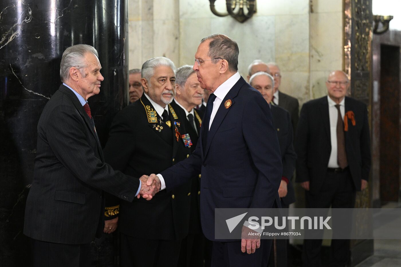 Russia WWII Victory Day Anniversary Foreign Minister