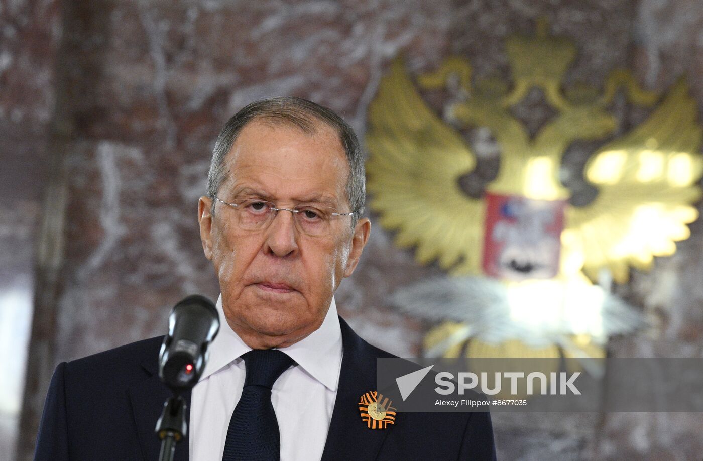 Russia WWII Victory Day Anniversary Foreign Minister