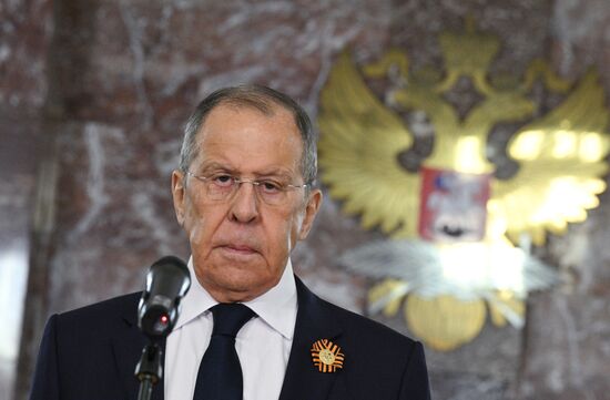 Russia WWII Victory Day Anniversary Foreign Minister