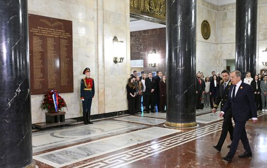 Russia WWII Victory Day Anniversary Foreign Minister