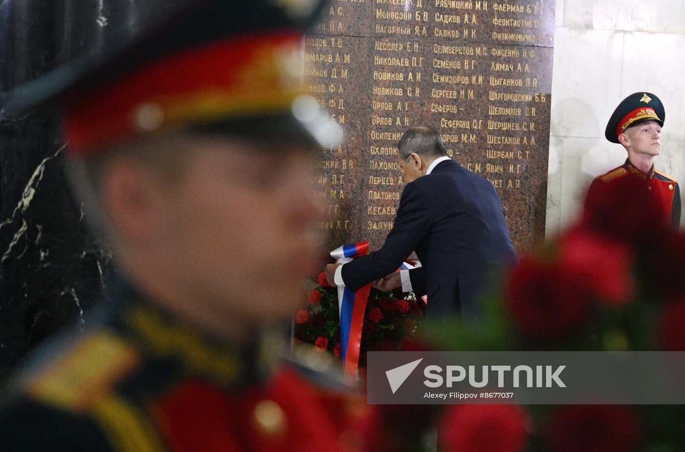 Russia WWII Victory Day Anniversary Foreign Minister