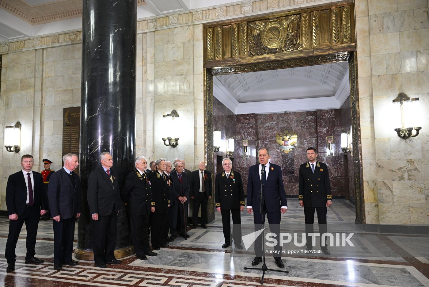 Russia WWII Victory Day Anniversary Foreign Minister