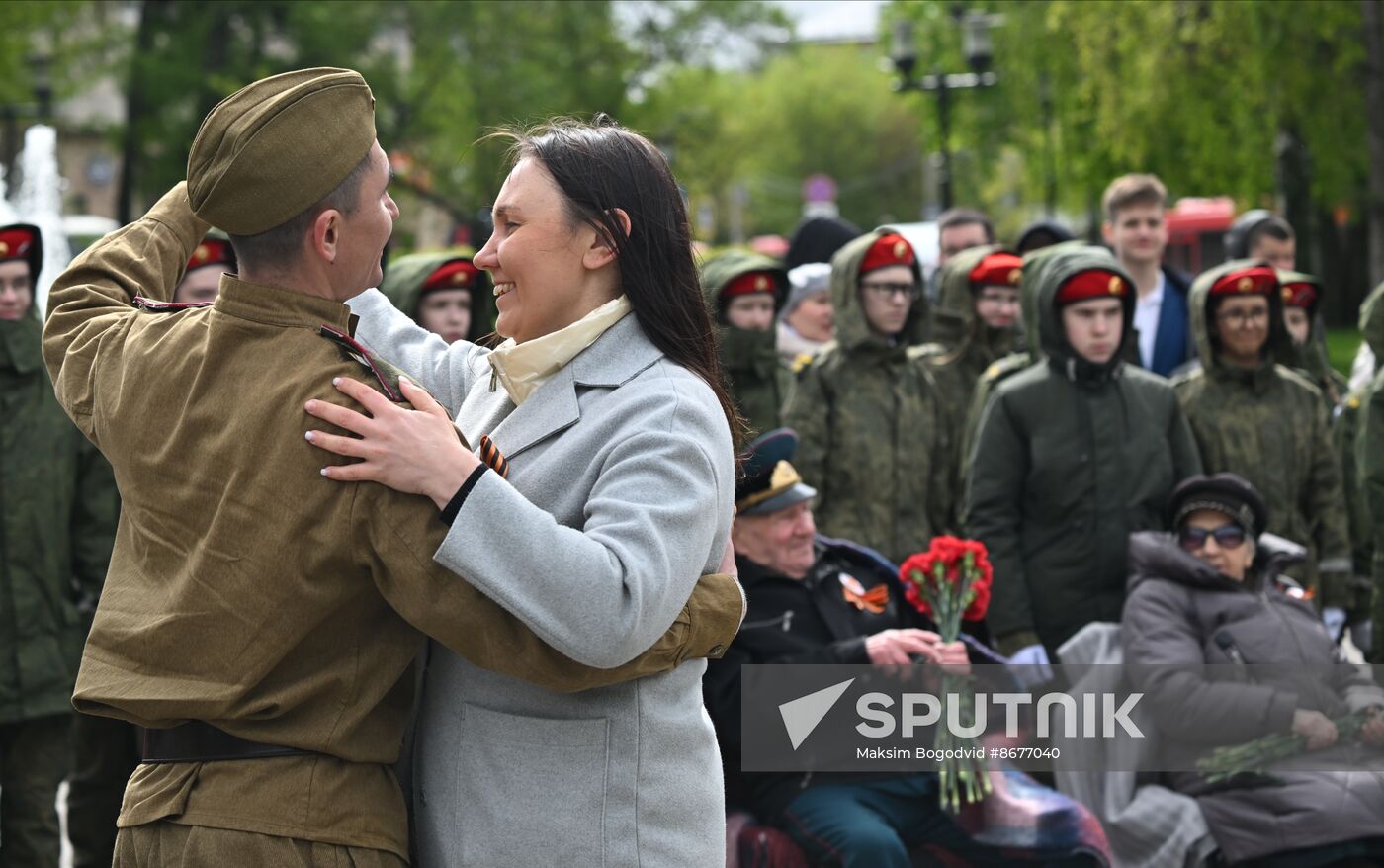 Russia Tatarstan WWII Veterans Congratulations