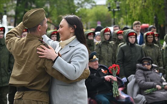 Russia Tatarstan WWII Veterans Congratulations
