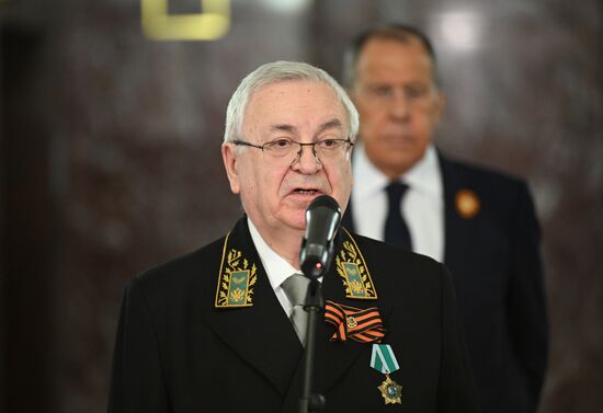 Russia WWII Victory Day Anniversary Foreign Minister