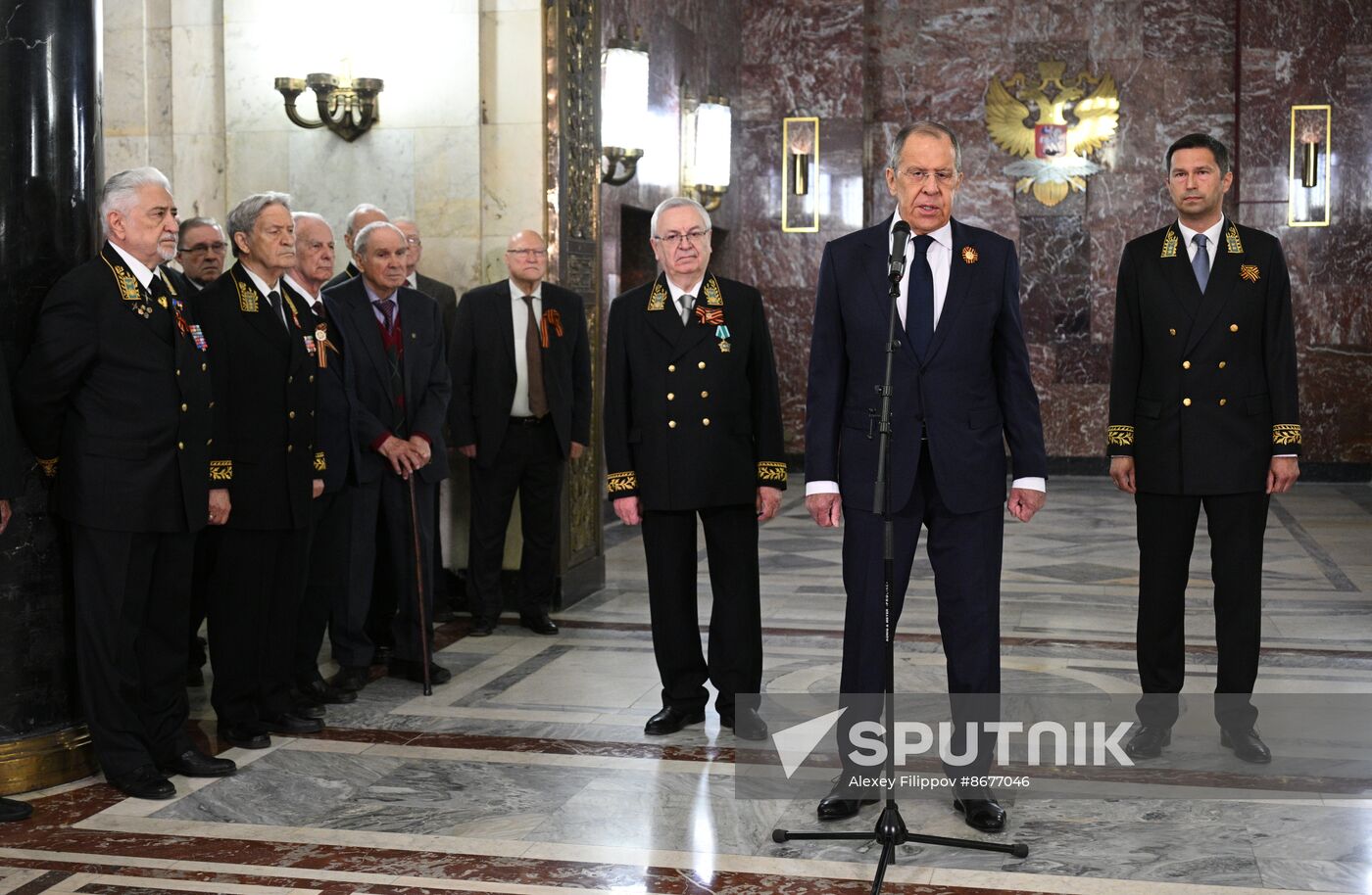 Russia WWII Victory Day Anniversary Foreign Minister